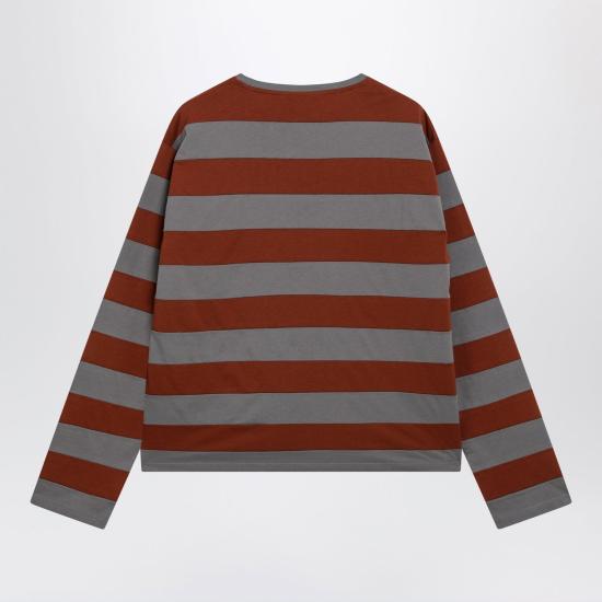 26FW 미우미우 긴팔 티셔츠 MJLA59OOO195L F0VC7 GREY - MIU MIU