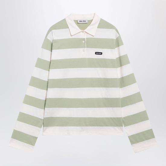 26FW 미우미우 폴로 티셔츠 MJLA60OOO195L F05KA PINK