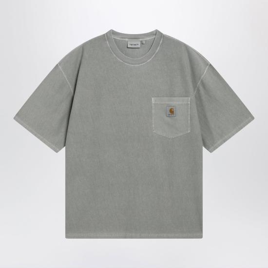 26FW 칼하트 WIP 반팔 티셔츠 I036863CO 3RFGD GREY