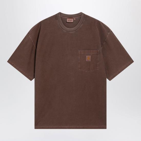 26FW 칼하트 WIP 반팔 티셔츠 I036863CO 47GD BROWN