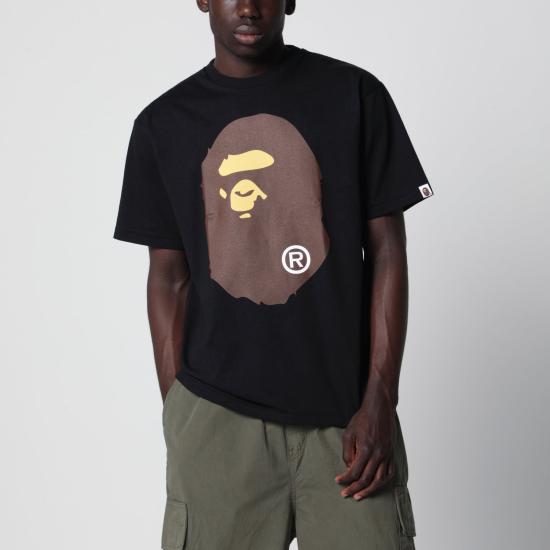 26SS 베이프 반팔 티셔츠 001TEM301002MCO BLK BLACK