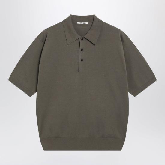 26SS 오라리 폴로 티셔츠 A26SP03KACO OG GREY
