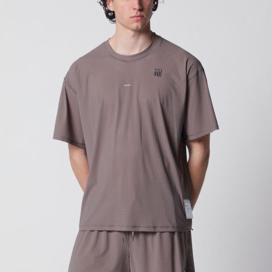 26SS 새티스파이 반팔 티셔츠 11079NY 91001 BROWN