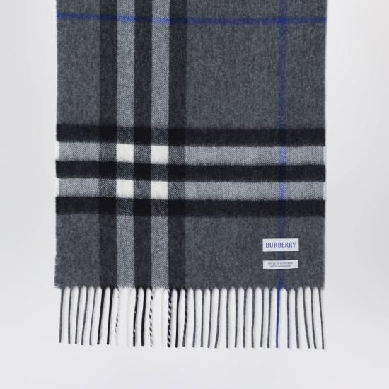 26FW 버버리 체크 캐시미어 스카프 8112642110106 C3384 GREY - BURBERRY