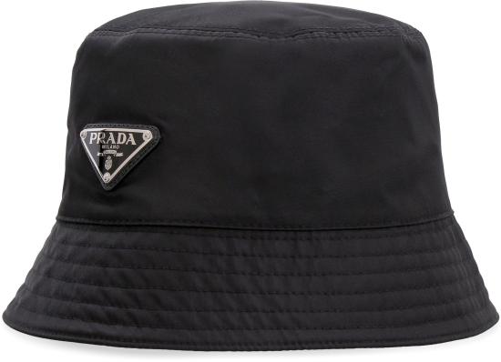 26FW 프라다 리나일론 버킷햇 1HC1372DMI F0002 BLACK - PRADA