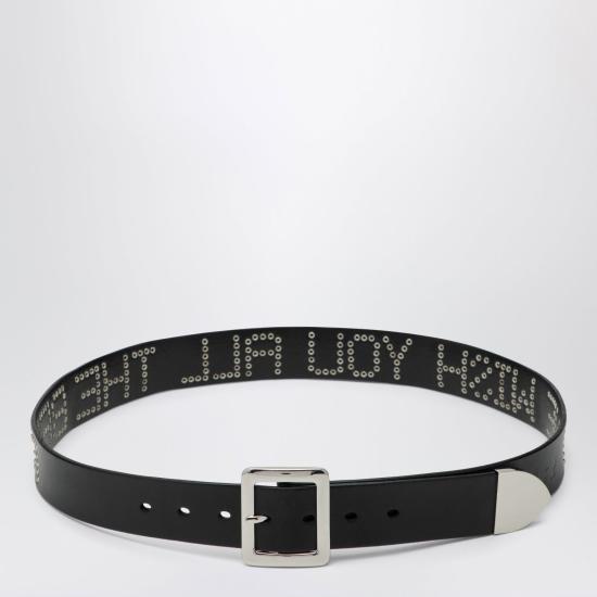 26SS 대거 가죽 벨트 80001BDLE BK BLACK