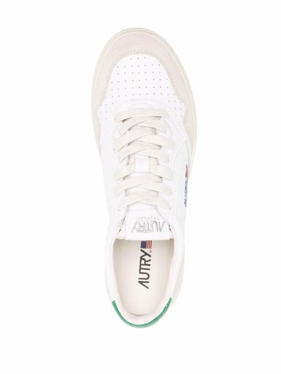 26FW 오트리 메달리스트 로우 스니커즈 AULMLS23 WHITE - AUTRY