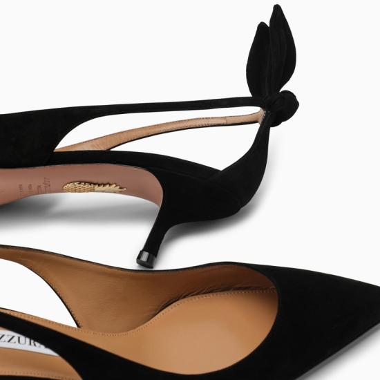 26FW 아쿠아주라 힐/펌프스 DENMIDP2SUE 000 BLACK - AQUAZZURA