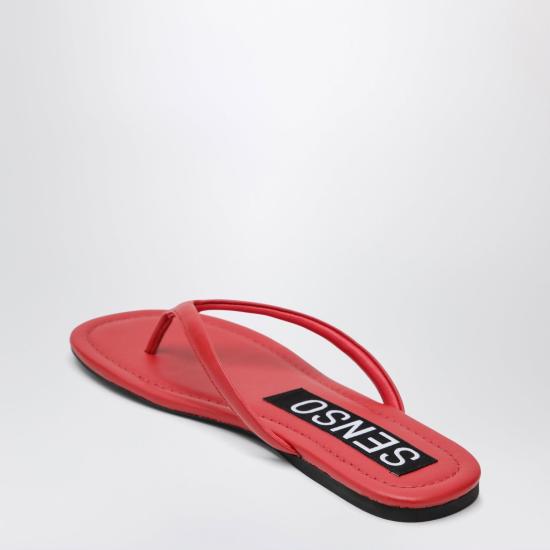 26SS 센소 뮬/슬리퍼 NORAHIPVC XCY7A RED - SENSO