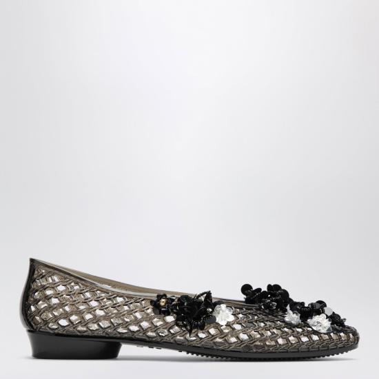 26SS 헤븐리젤리 플랫 슈즈 HJ26SSALST01 BK01 BLACK