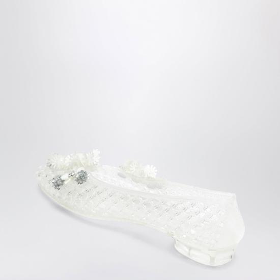 26SS 헤븐리젤리 플랫 슈즈 HJ26SSALST01 CL01 WHITE - HEAVENLY JELLY