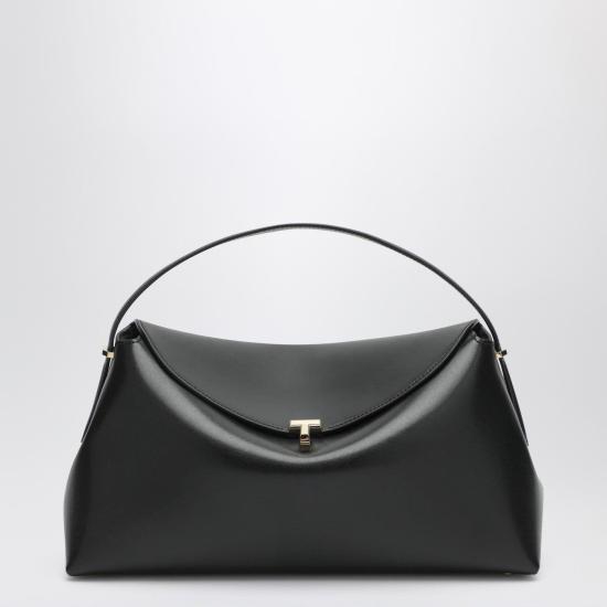 26FW 토템 T락 탑 핸들 백 234WLGBG417LE0025 001 BLACK