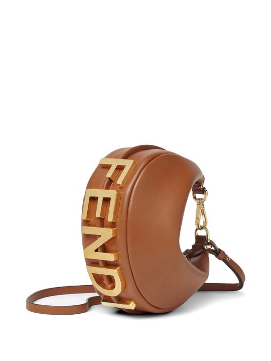 26FW 펜디 펜디그라피 미니 호보백 8BS081A5DY F1UK8 BROWN - FENDI