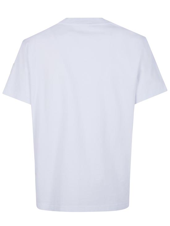 26SS 몽클레어 반팔 티셔츠 L1 093 8C000 56 89AUG 00A WHITE - MONCLER
