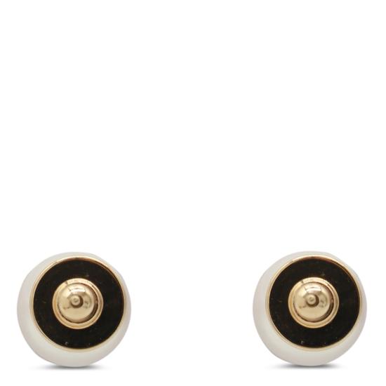 26FW 지미추 이어링 JCPEARLSTUDS DXQ0C9456 GOLD WHITE - JIMMY CHOO