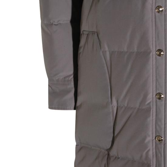 26FW 톰브라운 사이드 4바 패딩 코트 FOD025X 05222035 MED GREY - THOM BROWNE