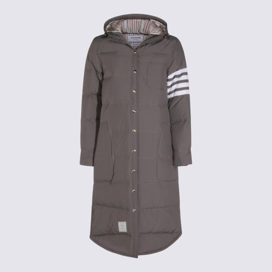26FW 톰브라운 사이드 4바 패딩 코트 FOD025X 05222035 MED GREY
