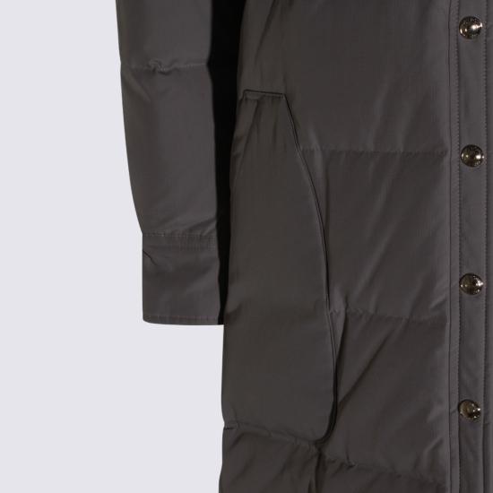 26FW 톰브라운 사이드 4바 패딩 코트 FOD025X 05222035 MED GREY - THOM BROWNE