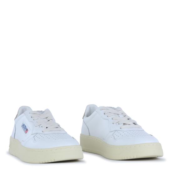 26FW 오트리 메달리스트 로우 AULW LL06 LEAT LEAT WHT GOLD - AUTRY