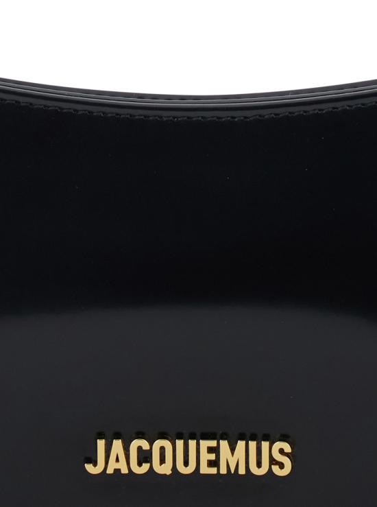 26FW 자크뮈스 쁘띠 비주 체인 숄더백 BAW00404BC18A01990 Black - JACQUEMUS
