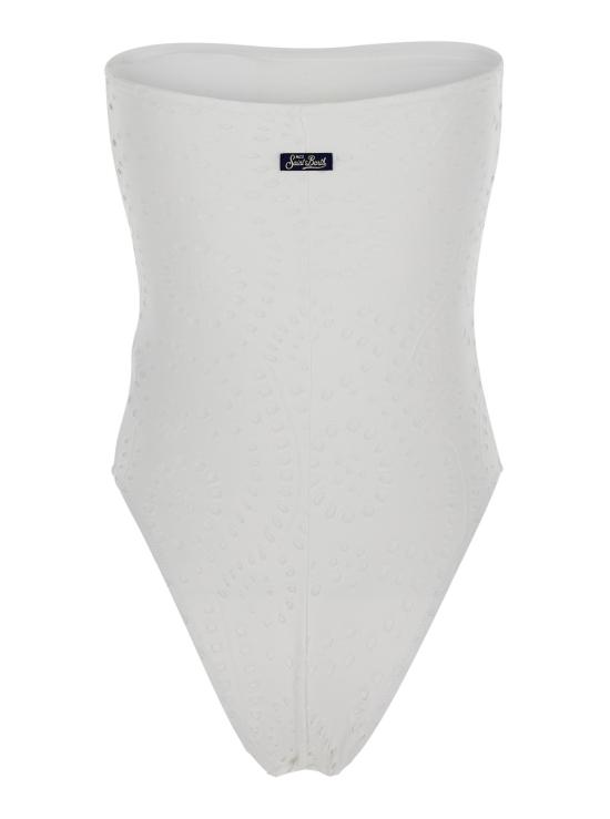 26SS 세인트바쓰 원피스 수영복 KHR000101444L White - MC2 SAINT BARTH
