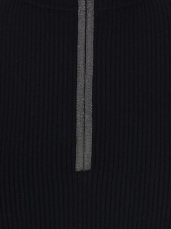 26FW 브루넬로 쿠치넬리 긴팔 티셔츠 M14817604PC101 Black - BRUNELLO CUCINELLI