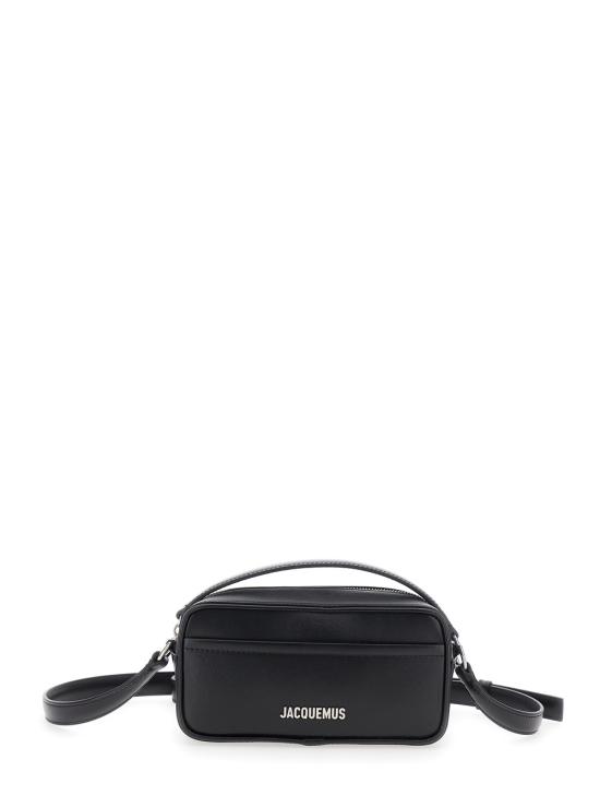 26FW 자크뮈스 르 바네토 레더 카메라백 BAM00429AC01C01990 Black