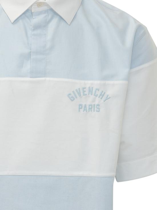 26FW 지방시 폴로 티셔츠 BM619Q16T6 100 WHITE - GIVENCHY