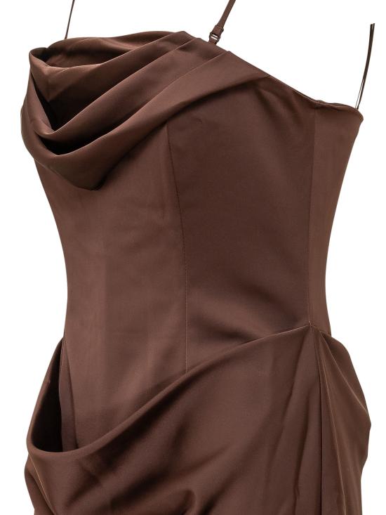 26FW 로테이트 롱 원피스 1163362910 2910 CHICORY COFFEE - ROTATE