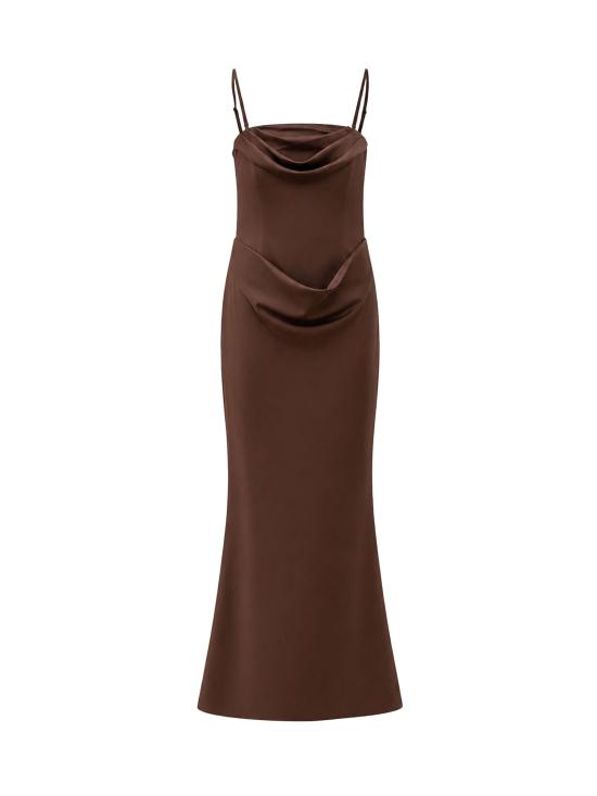 26FW 로테이트 롱 원피스 1163362910 2910 CHICORY COFFEE