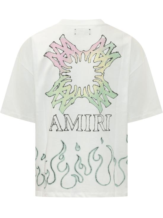 26FW 아미리 반팔 티셔츠 AMTOJR1148 127 IVORY - AMIRI