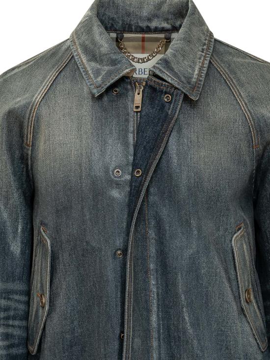26SS 버버리 데님 자켓 8121597 A1322 MID BLUE - BURBERRY