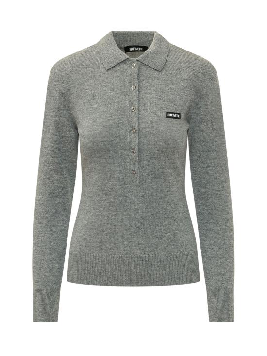 26FW 로테이트 폴로 티셔츠 1161811093 1093 FROST GRAY