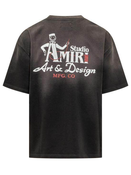 26FW 아미리 반팔 티셔츠 AMTOJR1155 001 BLACK - AMIRI