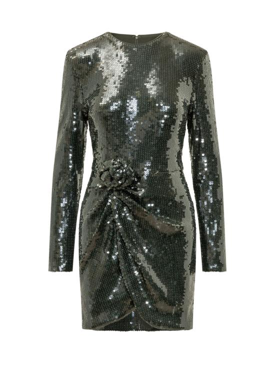 26FW 로테이트 미디 원피스 116141265 265 BLACK OLIVE