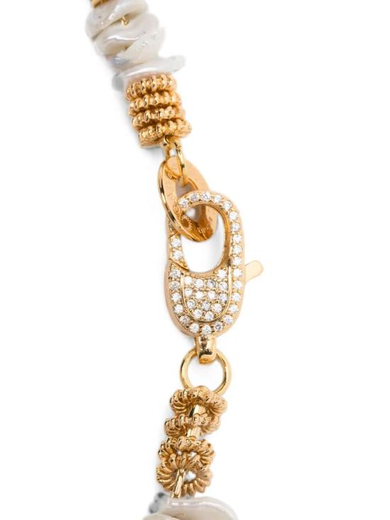 26FW 가스 비쥬 목걸이/팬던트 CALOHA MINI O 000 GOLD WHITE - GAS BIJOUX