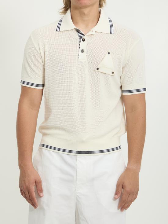26SS 자크뮈스 폴로 티셔츠 POM00618 WHITE