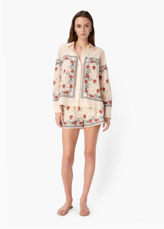  카미 뉴욕 숏팬츠 Cami Nyc 오슬로 실크 코튼 쇼츠 - CAMI NYC