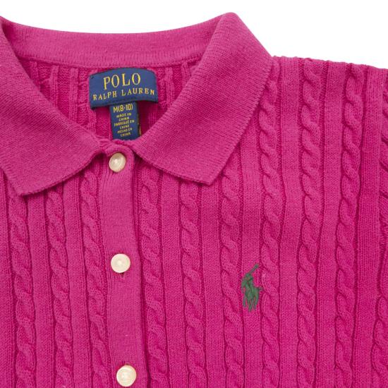 25FW [키즈] 폴로 랄프로렌 캐주얼 세트 313950779 FUCHSIA - POLO RALPH LAUREN