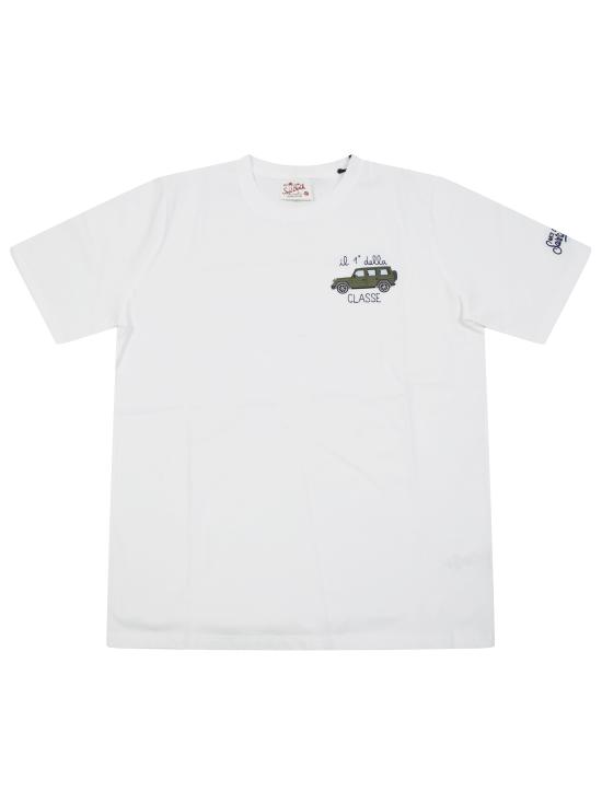 26SS [키즈] 세인트바쓰 티셔츠 POT000202974L 01N BIANCO