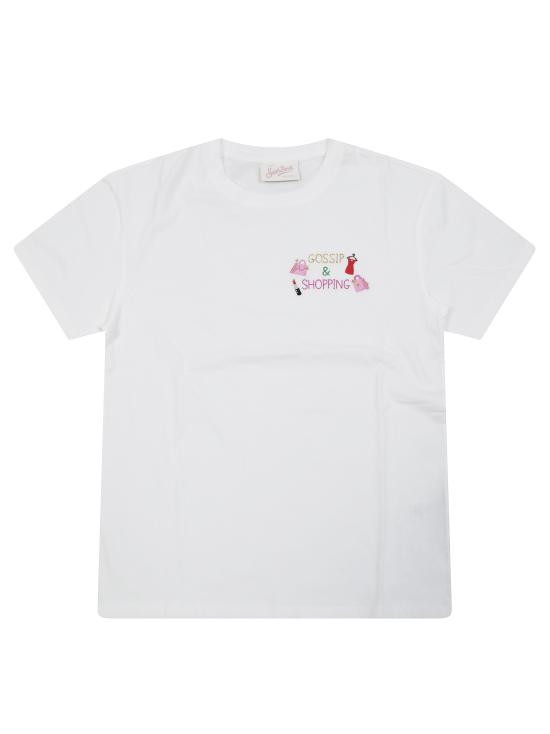 26SS [키즈] 세인트바쓰 티셔츠 EMI000604030L 01N BIANCO