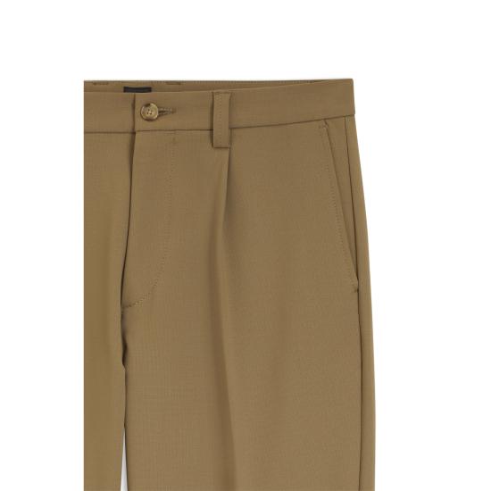 26SS 보스 스트레이트 팬츠 50553817 10276588 01 252 Dark beige - BOSS