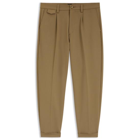26SS 보스 스트레이트 팬츠 50553817 10276588 01 252 Dark beige