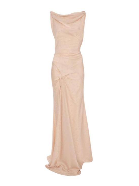 26SS 빅토리아 베컴 롱 원피스 1226WDR007295A9807 Pink