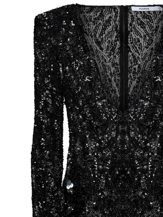 26FW 룸76 숏 원피스 FRAS24402009 Black - ROOM76