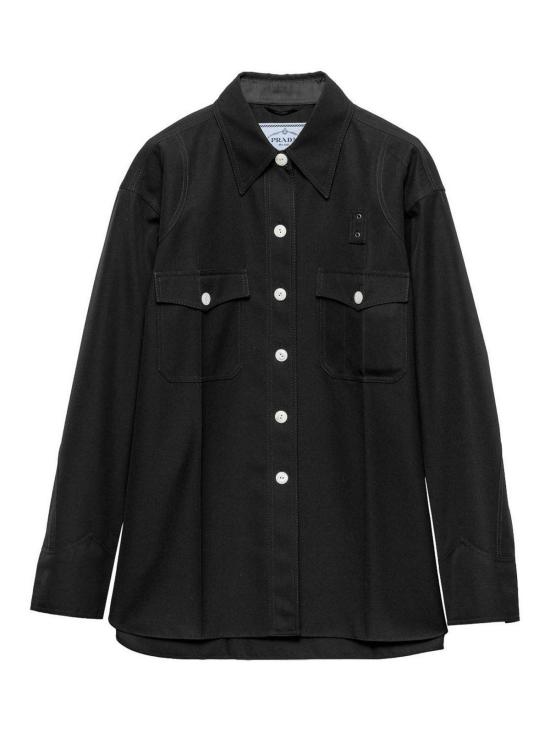  프라다 자켓 P614S108NF0002 Black