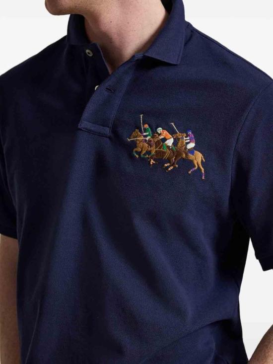 26SS 폴로 랄프로렌 폴로 티셔츠 710B14216003 Blue - POLO RALPH LAUREN