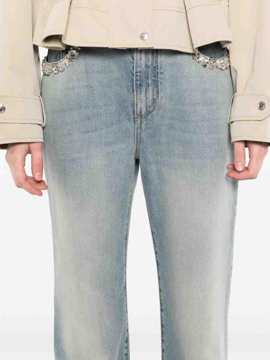 26FW 알렉산더 맥퀸 데님 팬츠 846044QMAD04383 Blue - ALEXANDER MCQUEEN
