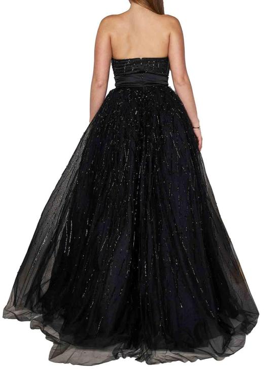 26FW 룸76 롱 원피스 FRAS24501009 Black - ROOM76