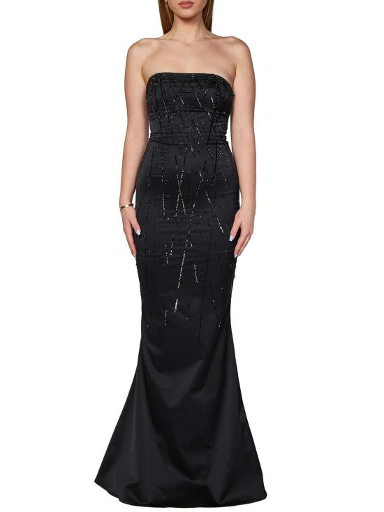 26FW 룸76 롱 원피스 FRAS24501009 Black - ROOM76